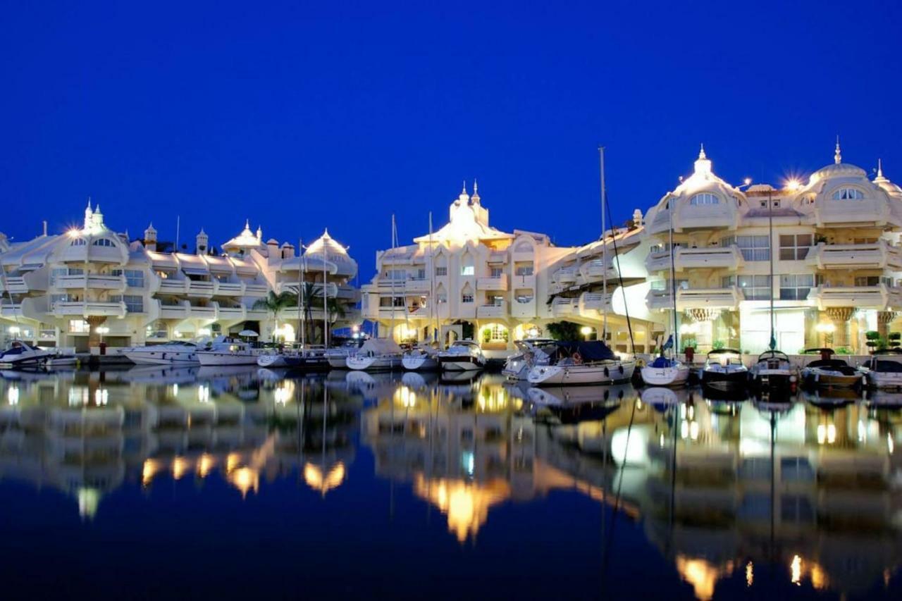 Vive Benalmadena Apartamento Luxe Puerto Marina, Primera Linea De Playa Kültér fotó